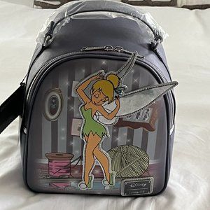 Loungefly Disney Tinkerbell Scene Mini Backpack NWT Exclusive Powered by Pixie D
